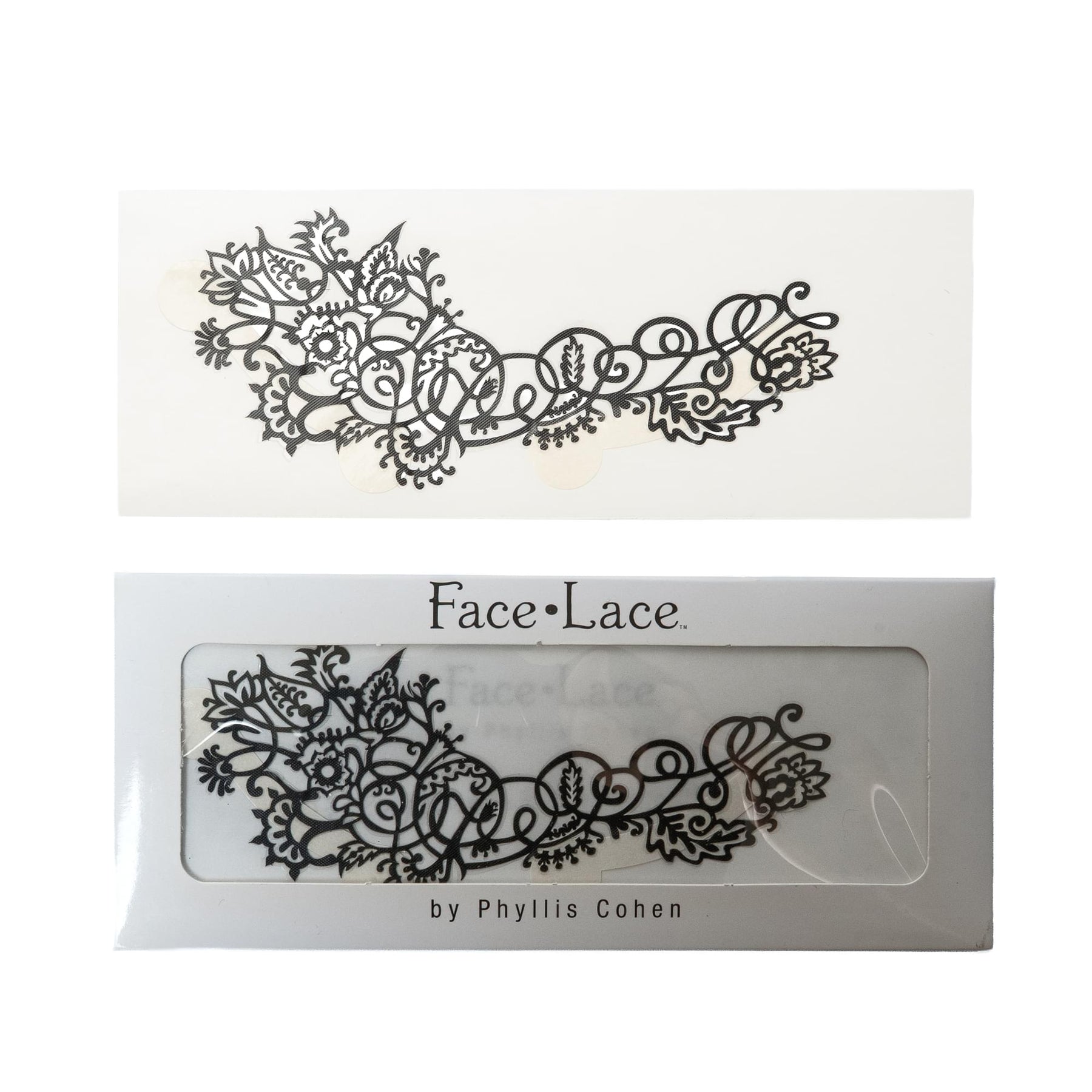 Face Lace Mehndoodle (side) Adult Costume