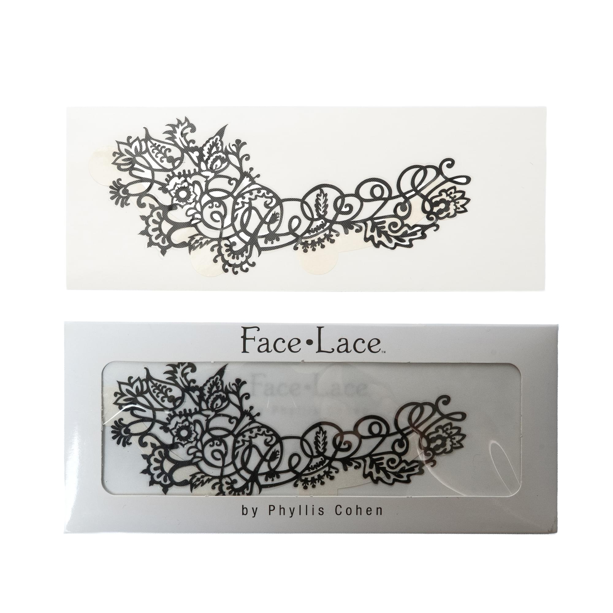 Face Lace Mehndoodle (side) Adult Costume