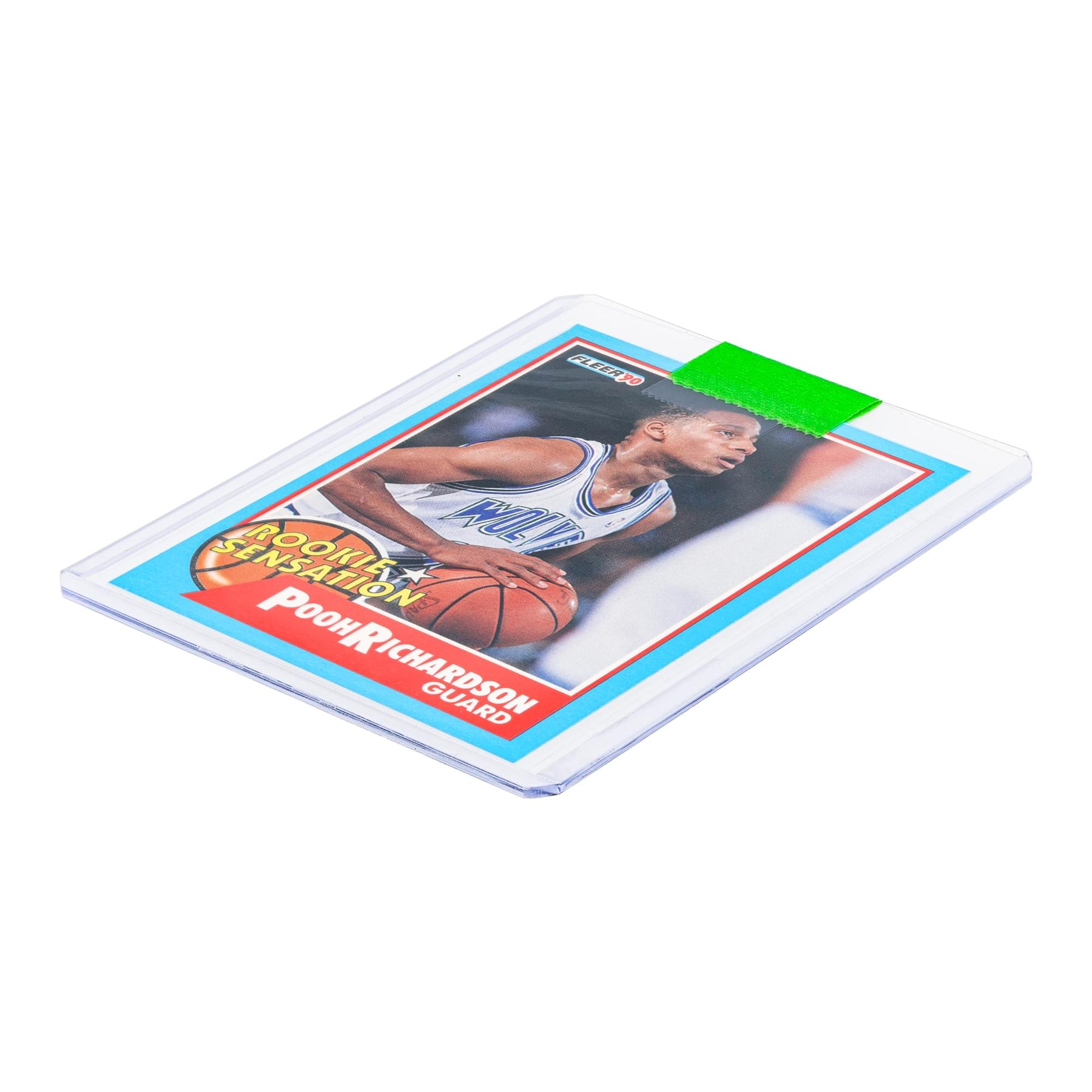 NBA 1990 Fleer Pooh Richardson Rookie Sensation Card