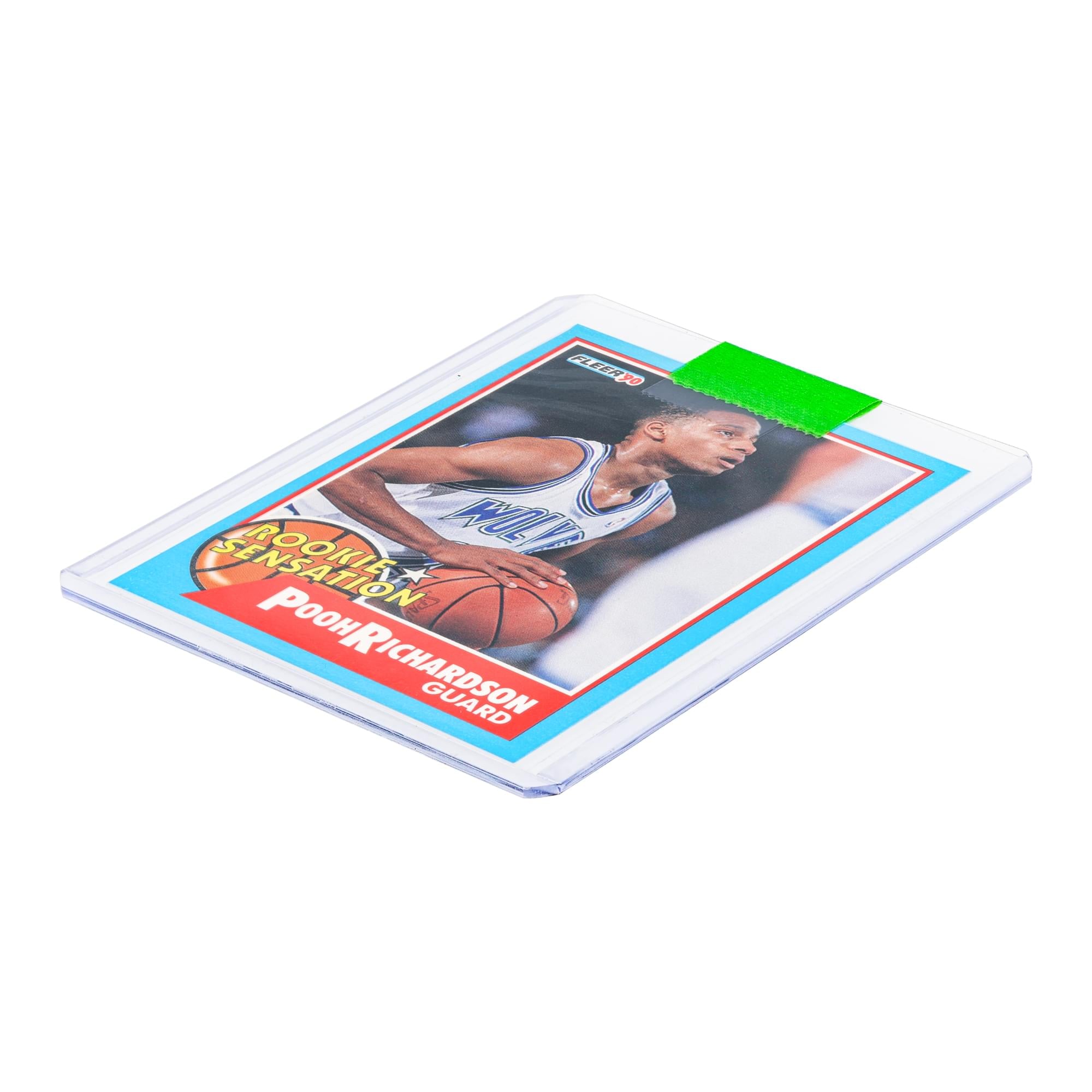 NBA 1990 Fleer Pooh Richardson Rookie Sensation Card