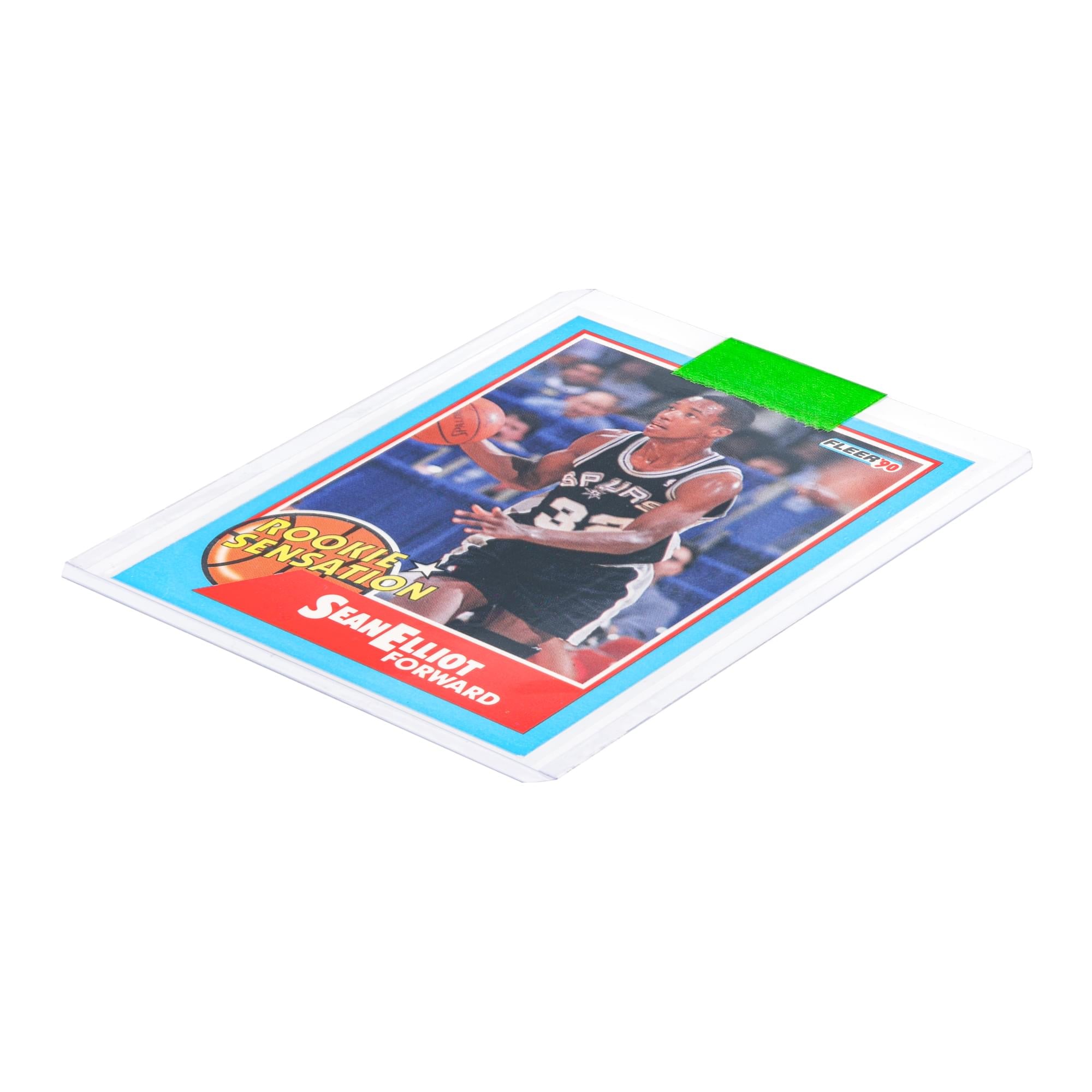 NBA 1990 Fleer Sean Elliott Rookie Sensation Card