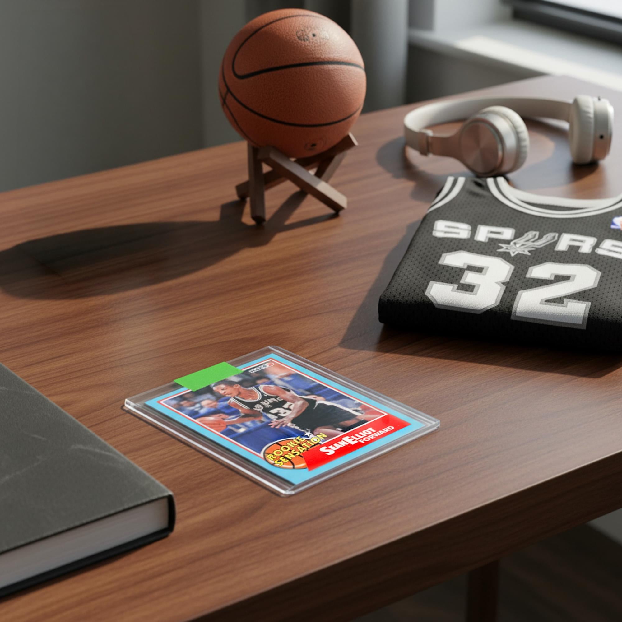 NBA 1990 Fleer Sean Elliott Rookie Sensation Card