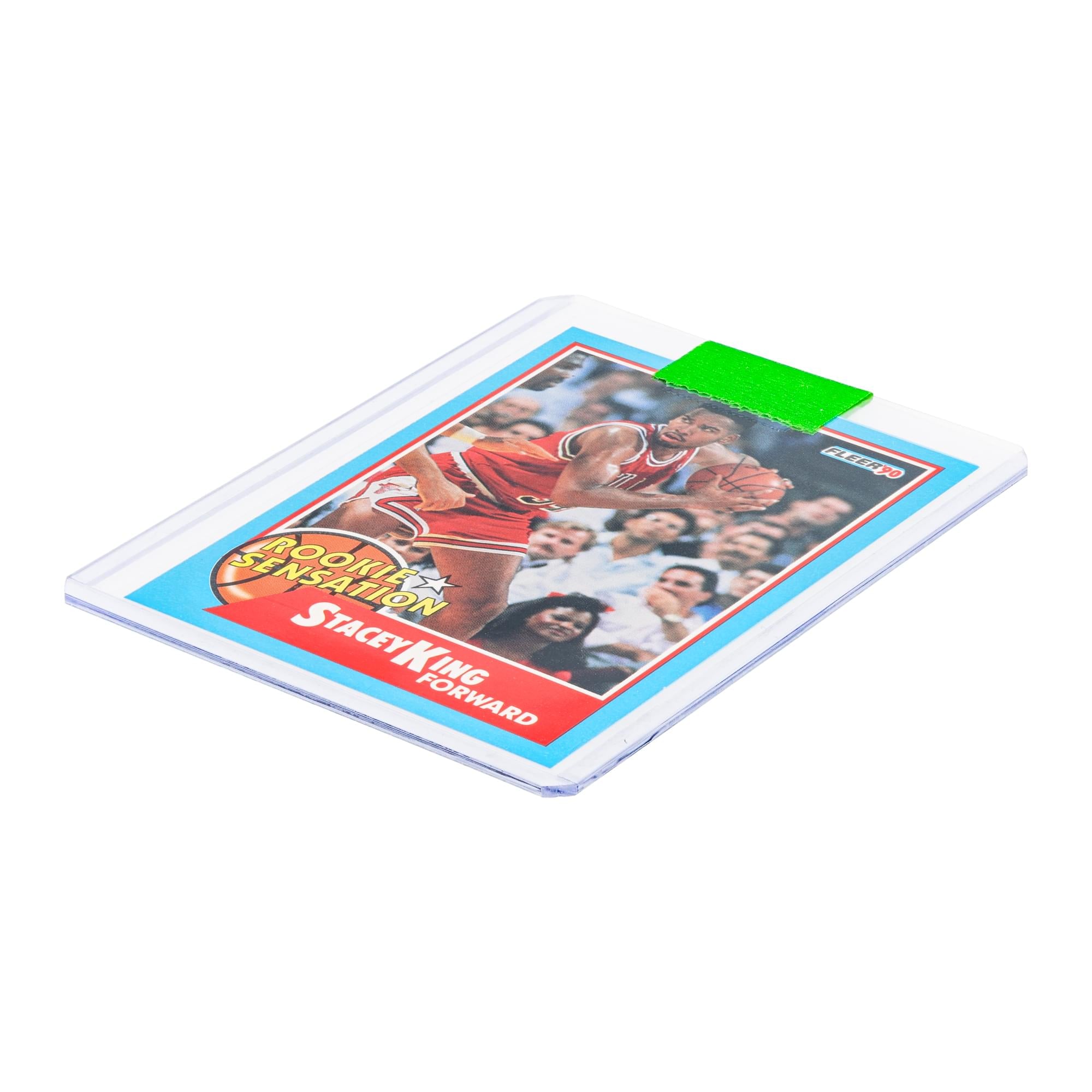 NBA 1990 Fleer Stacey King Rookie Sensation Card