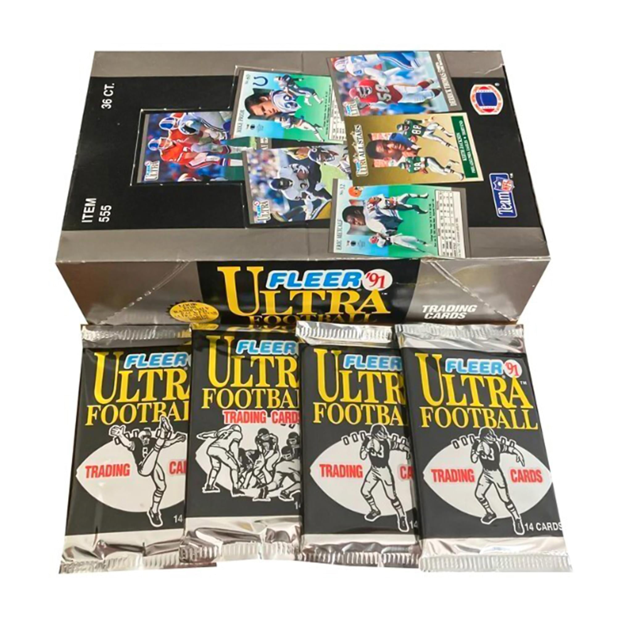 NFL 1991 FLEER ULTRA Football Trading Cards Box
