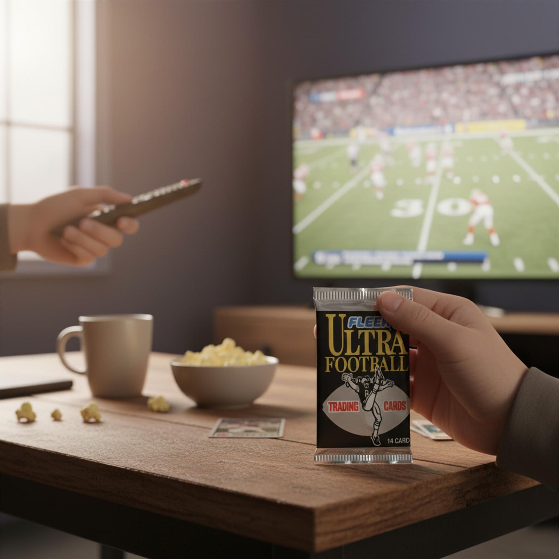 NFL 1991 FLEER ULTRA Football Trading Cards Box