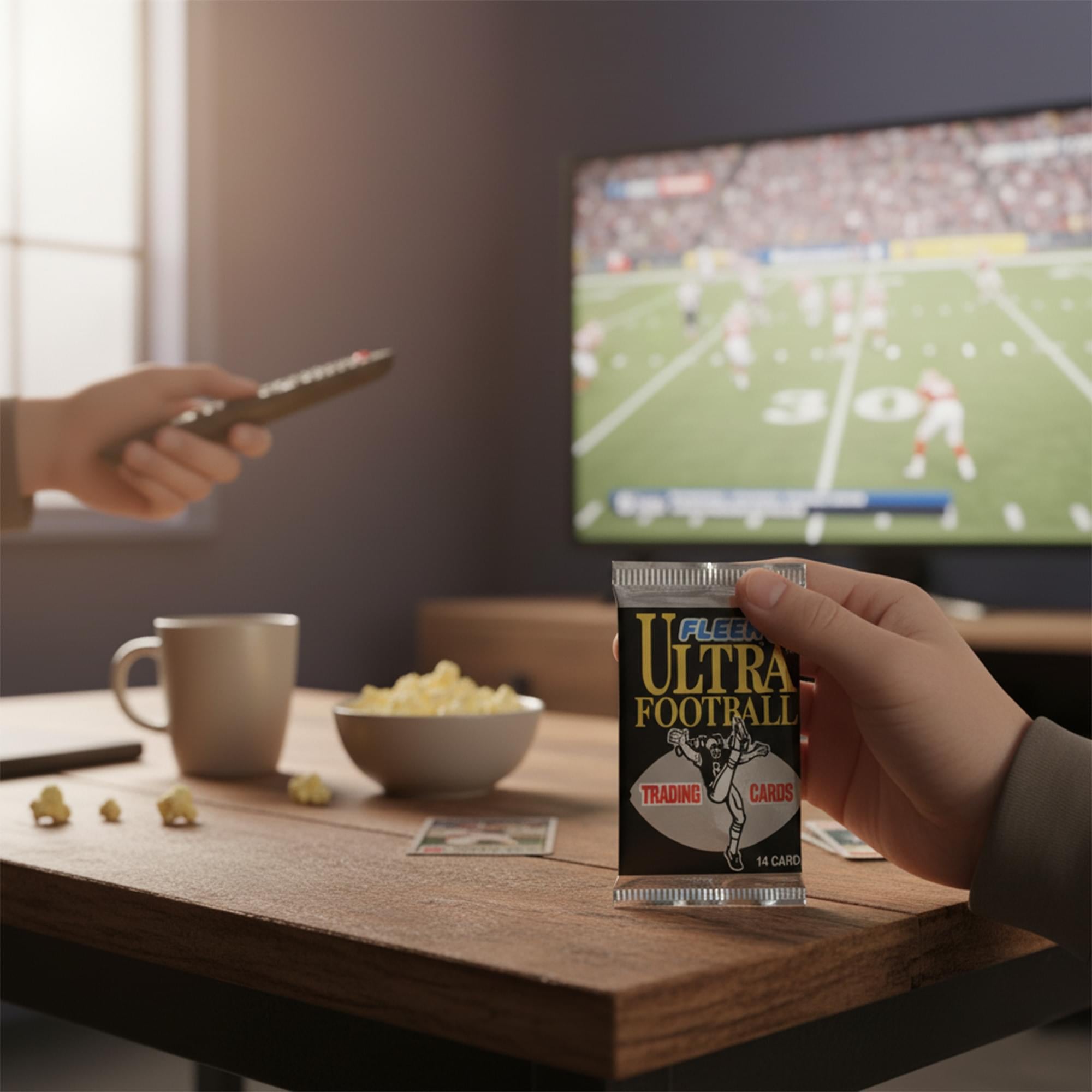 NFL 1991 FLEER ULTRA Football Trading Cards Box