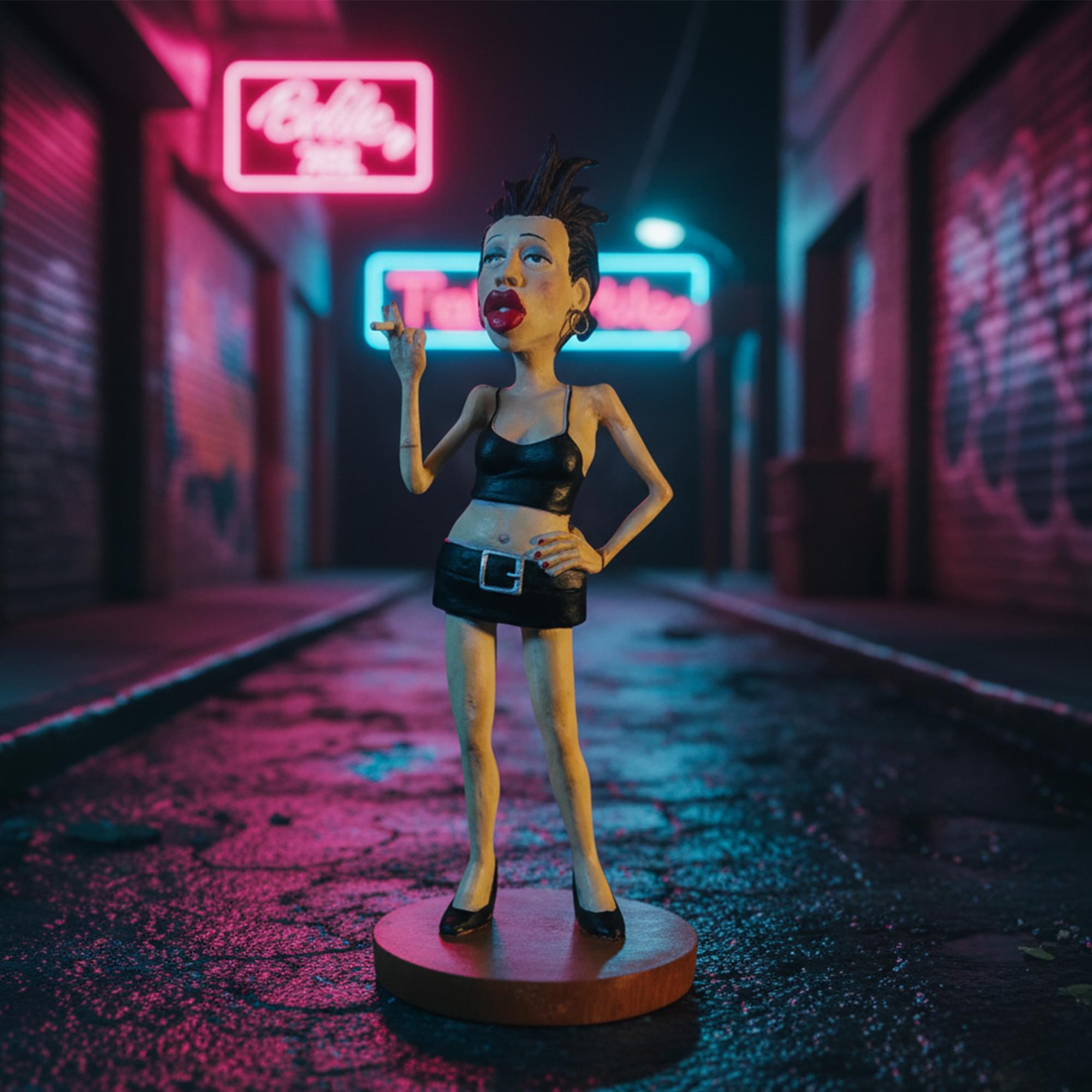 Ooga Booga Crack Whore 9 Inch Collector Statue