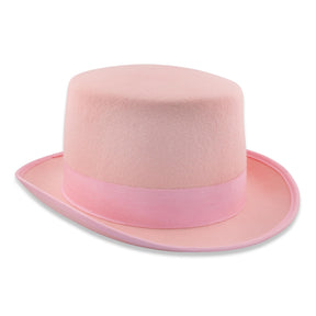 Wool Pink Costume Adult Top Hat