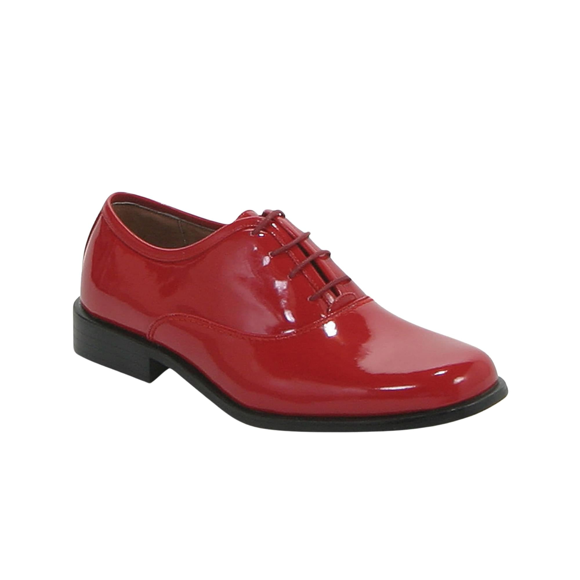 Men's Gangster Vinyl Tuxedo Adult Red Costume Shoes