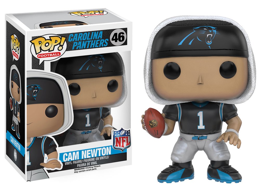 Carolina Panthers NFL Wave 3 Funko Pop Vinyl Figure Cam Newton
