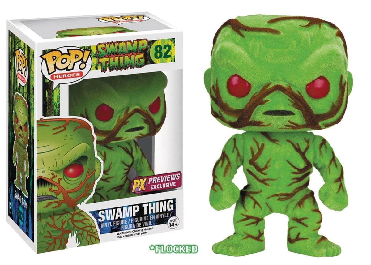 Funko POP! DC Comics Scented Flocked Swamp Thing Vinyl Figure