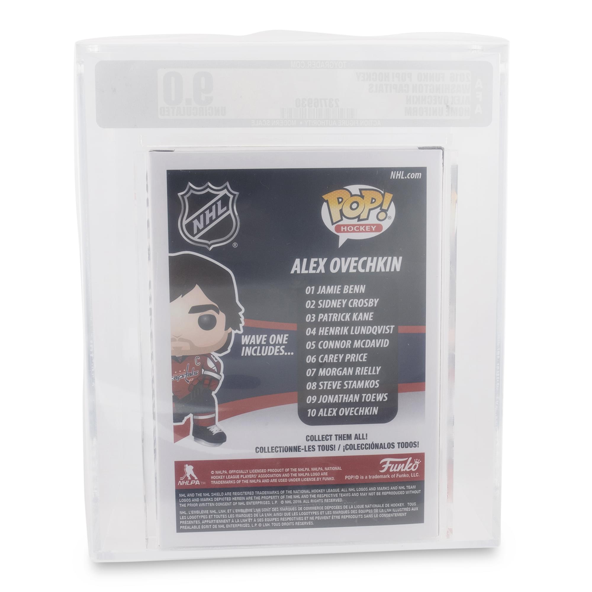 Funko POP! NHL Funko POP Vinyl Figure: Alex Ovechkin | Rated AFA 9
