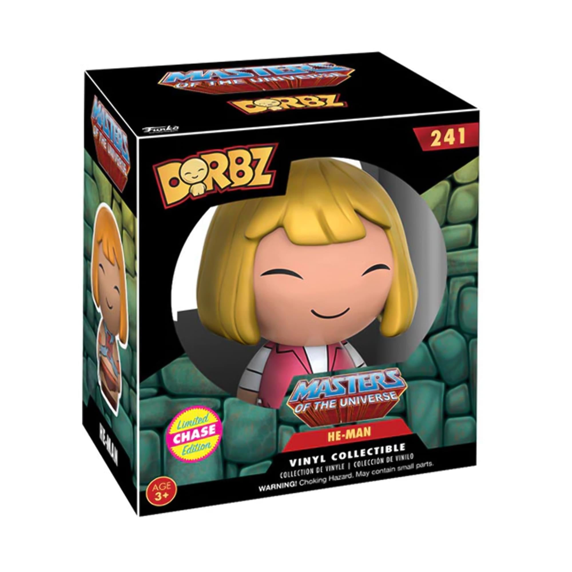 Masters of the Universe 3" Dorbz Vinyl Figure: He-Man Prince Adam Chase