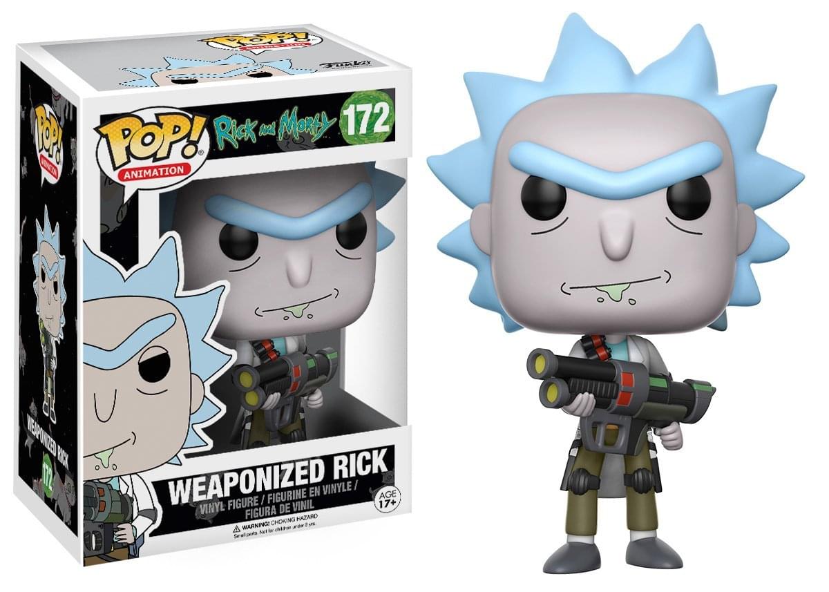 Rick and Morty POP Vinyl Figure: Weaponized Rick
