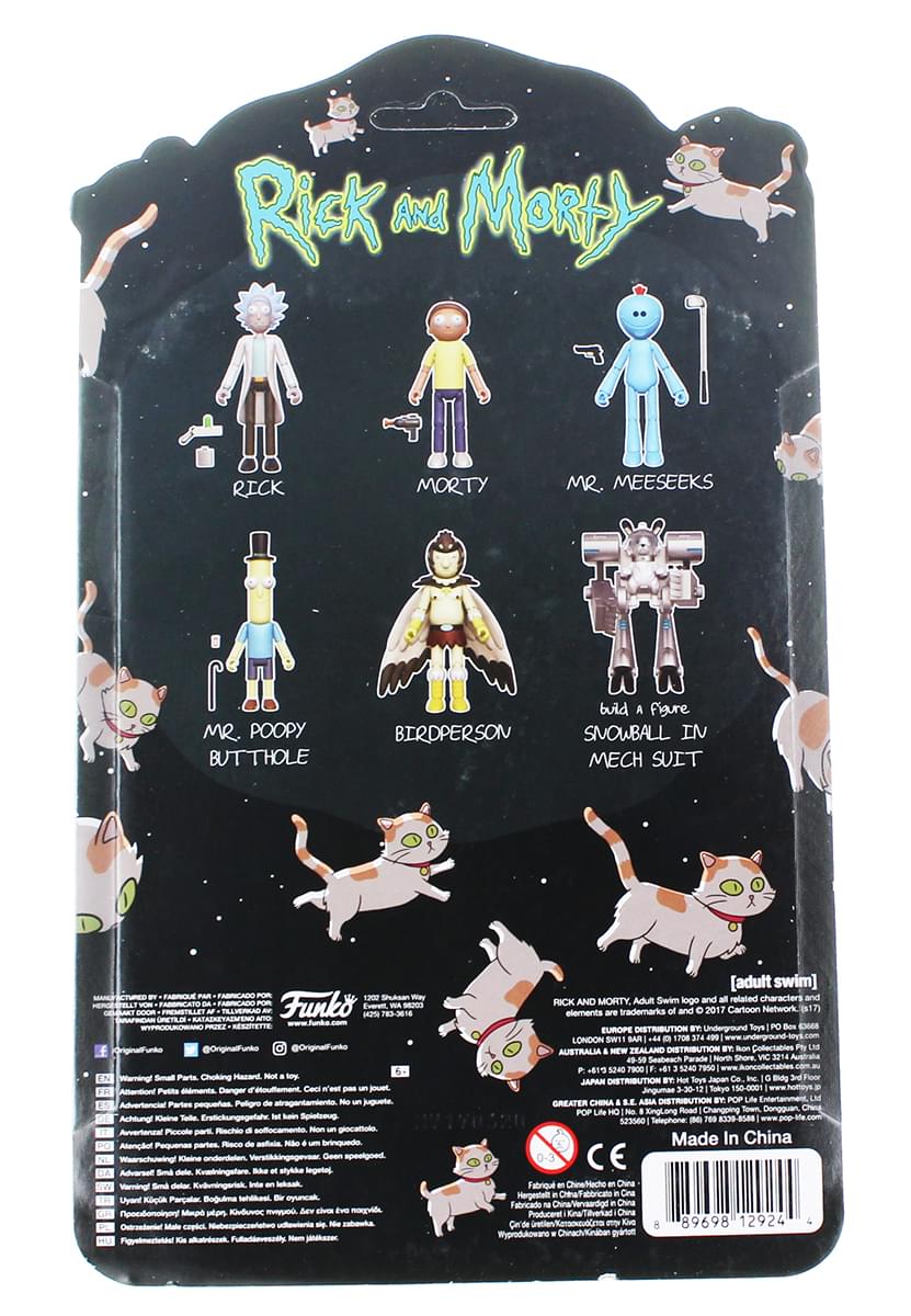 Rick and Morty 5" Funko Action Figure: Rick