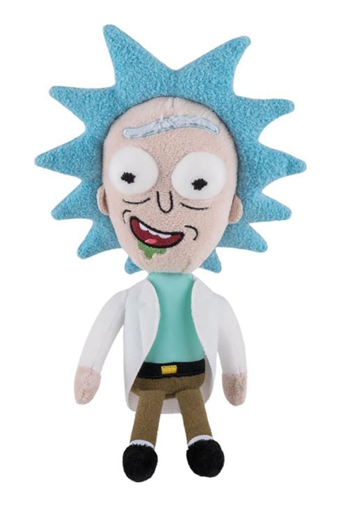 Rick and Morty Funko 8" Plush Bundle: Smiling Rick and Morty
