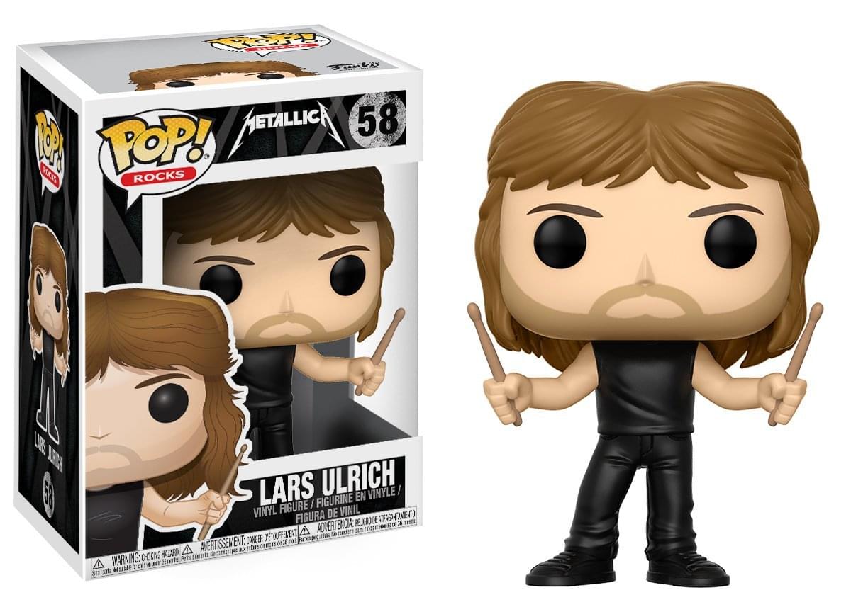 Funko POP! Metallica Lars Ulrich Vinyl Figure