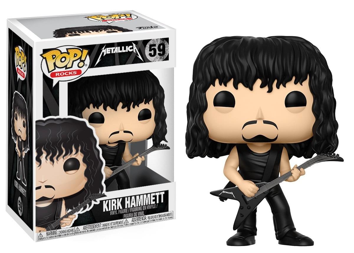 Funko POP! Metallic Kirk Hammett Vinyl Figure