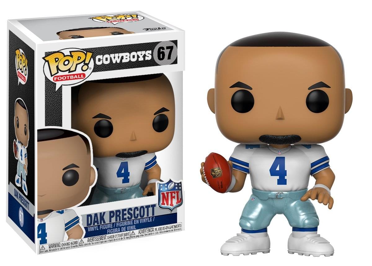 Dallas Cowboys NFL POP Vinyl Figure: Dak Prescott (Home)