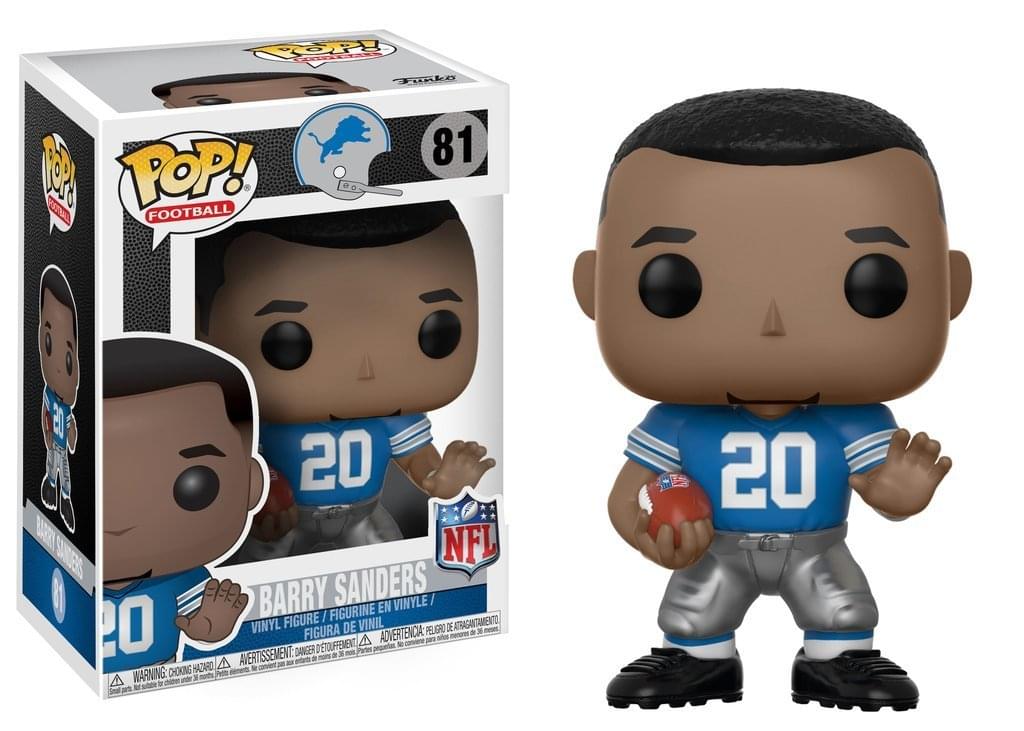 Detroit Lions NFL POP Vinyl Figure: Barry Sanders (Home)