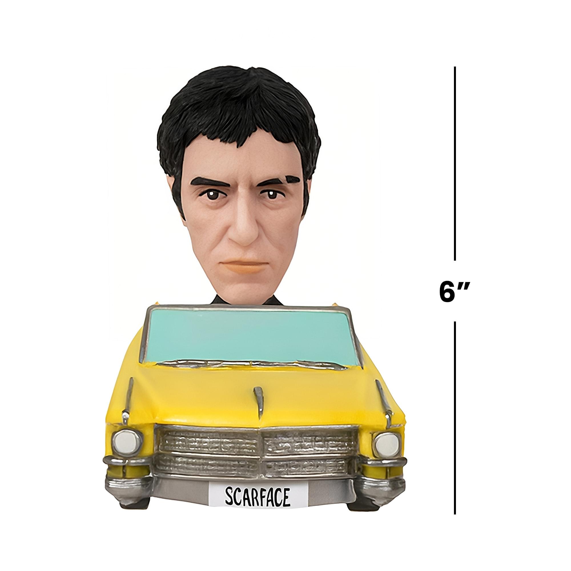 Funko Scarface White Suit Version Wacky Wobbler Bobble Head Car