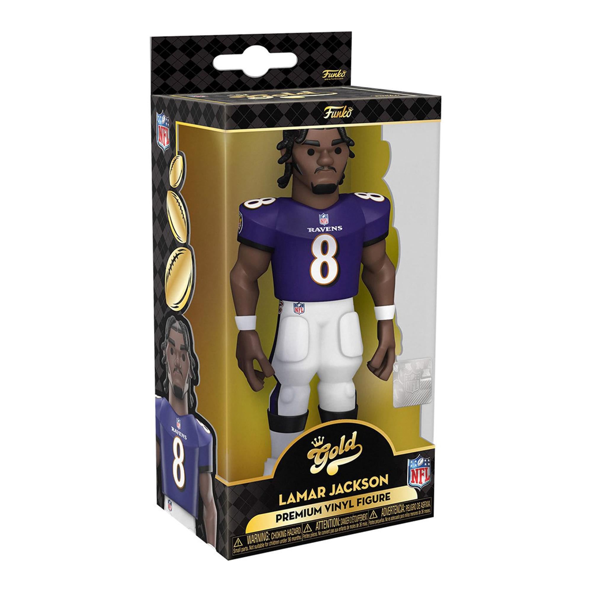 Baltimore Ravens NFL Funko Gold 12 Inch Vinyl Figure | Lamar Jackson