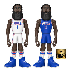 Philadelphia 76ers NBA Funko Gold 12 Inch Vinyl Figure | James Harden
