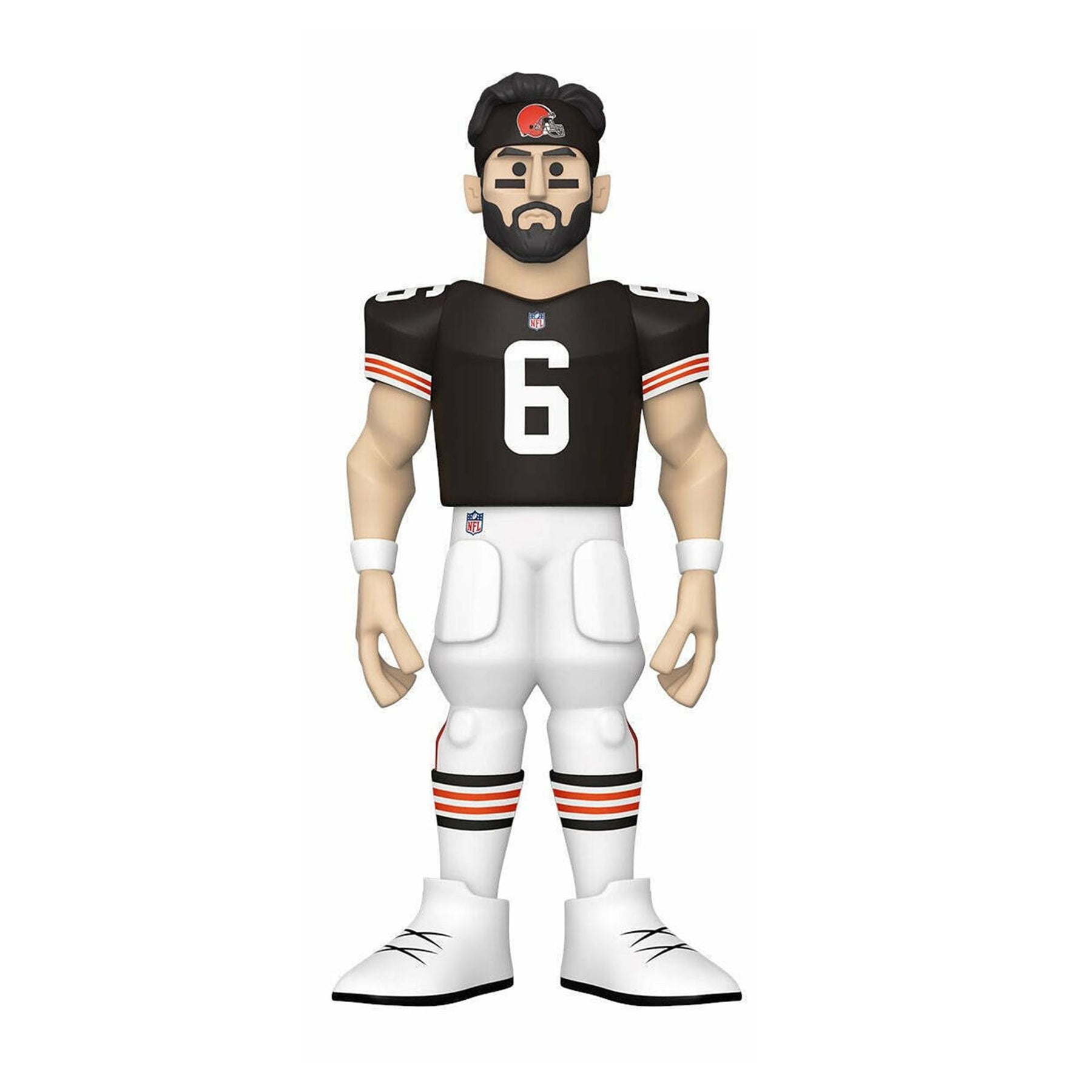 Cleveland Browns NFL Funko Gold Baker Mayfield Free Shipping