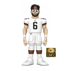 Cleveland Browns NFL Funko Gold 12 Inch Vinyl Figure | Baker Mayfield Chase
