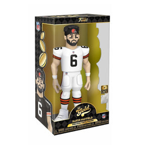 Cleveland Browns NFL Funko Gold 12 Inch Vinyl Figure | Baker Mayfield Chase