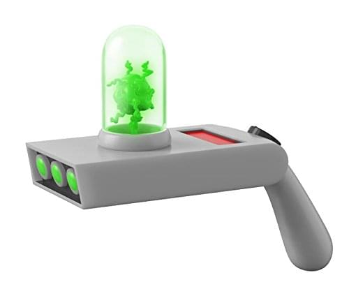 Rick and Morty Funko Portal Gun Replica & Portal Enamel Collector Pin Bundle
