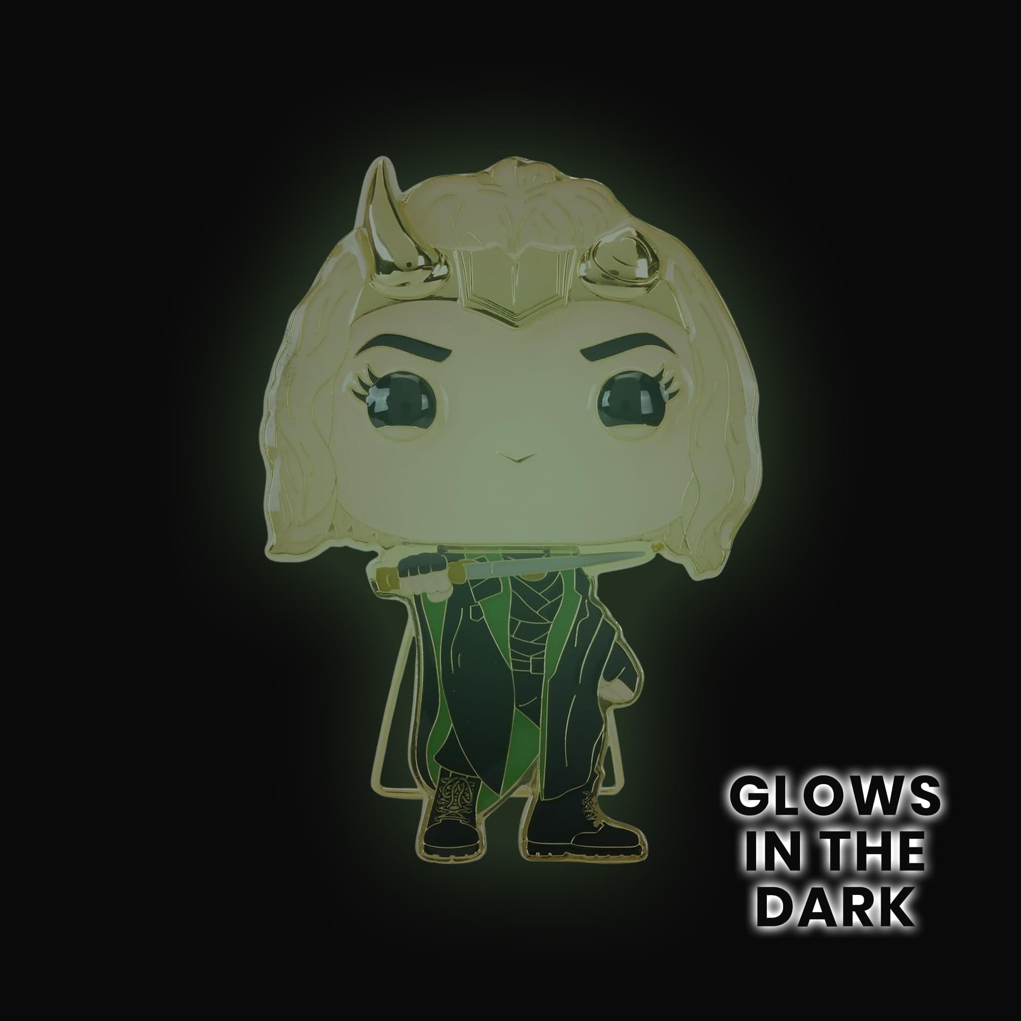Marvel Loki Funko Pop Pin | Sylvie With Cape