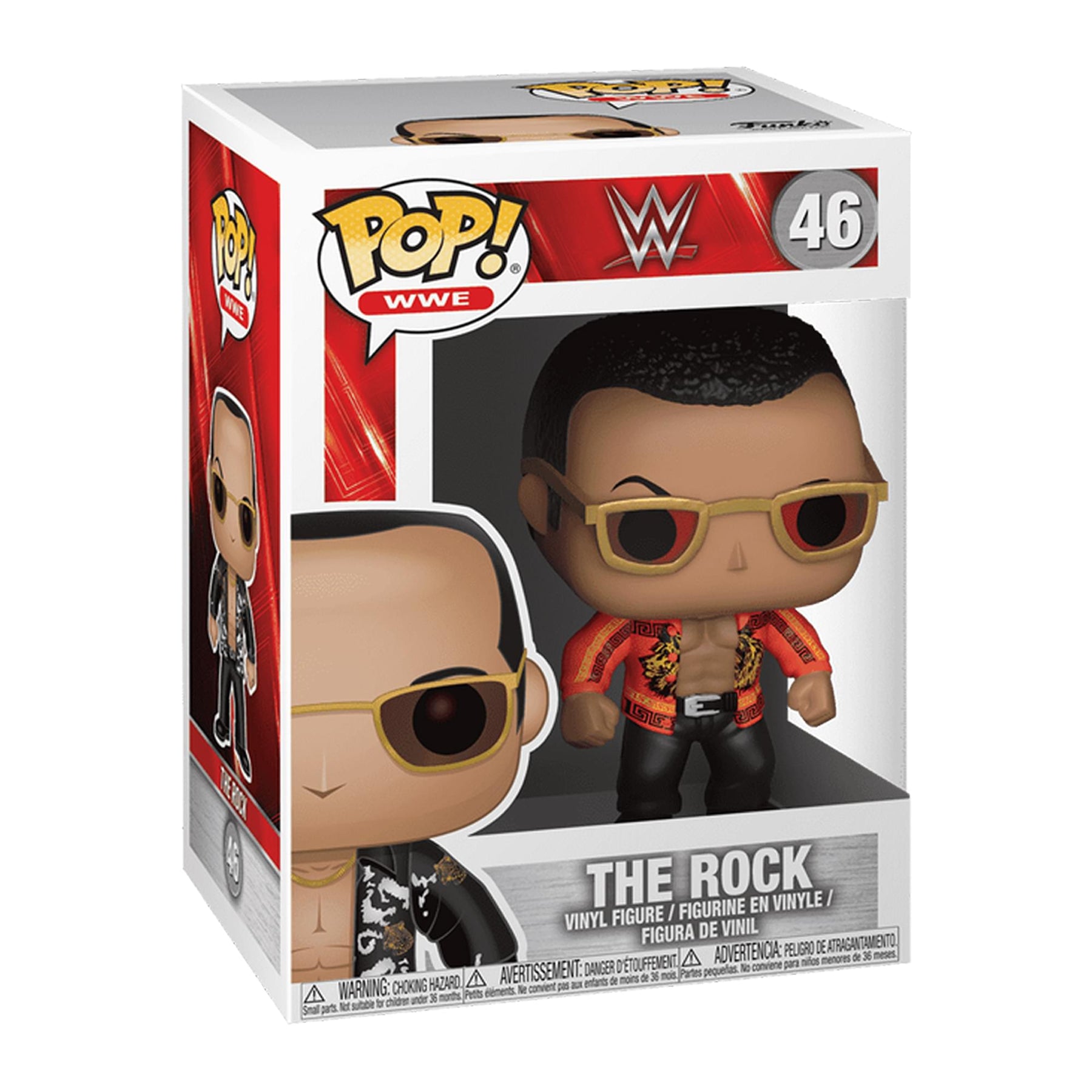 WWE Funko POP Vinyl Figure: The Rock, Old School