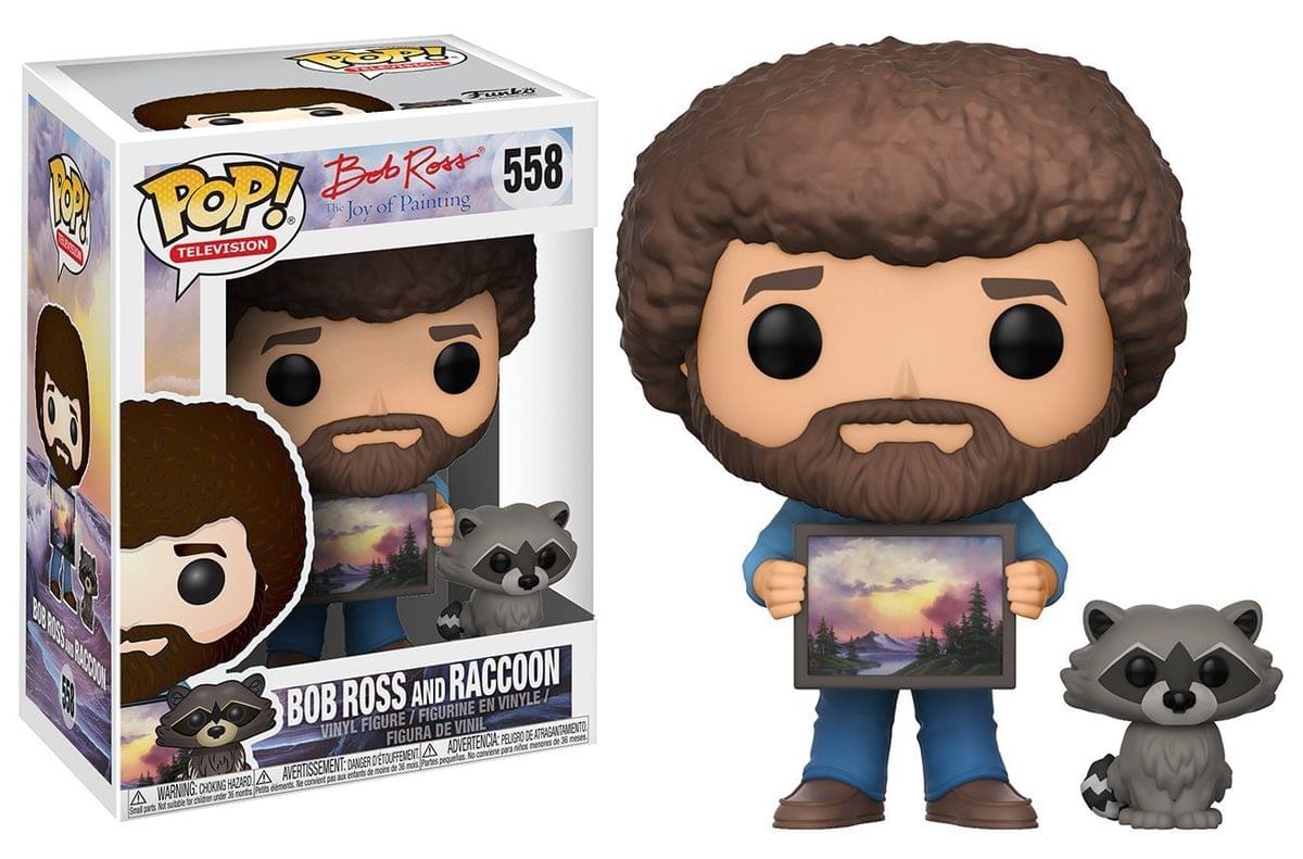 Bob Ross Funko POP Vinyl Figure 3-Pack Set with Chase Figures