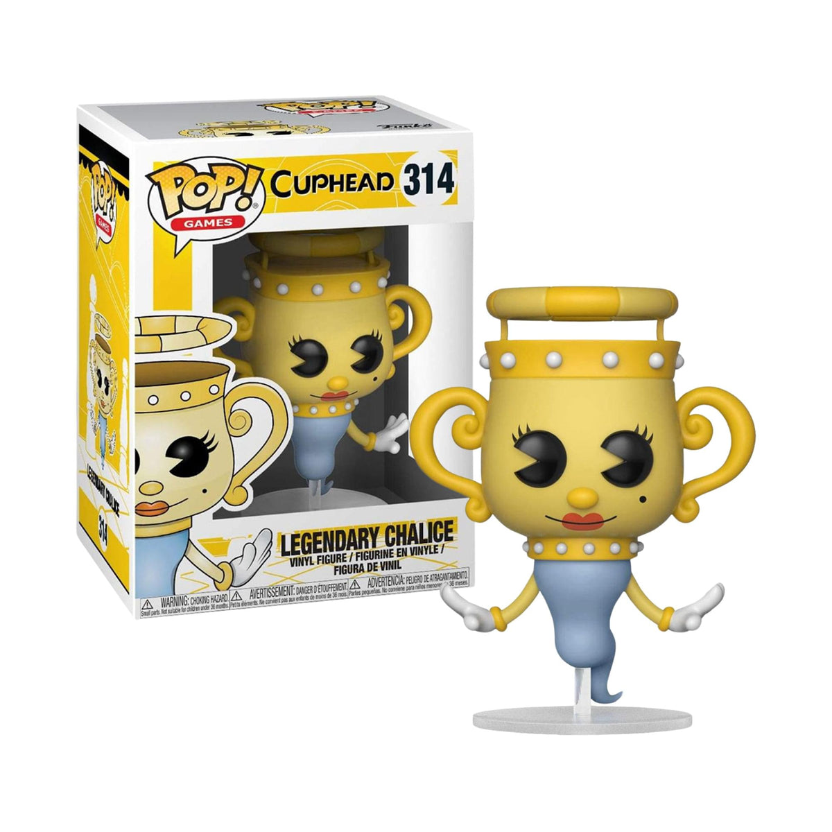 Cuphead Funko POP Vinyl Figure: Legendary Chalice | Free Shipping