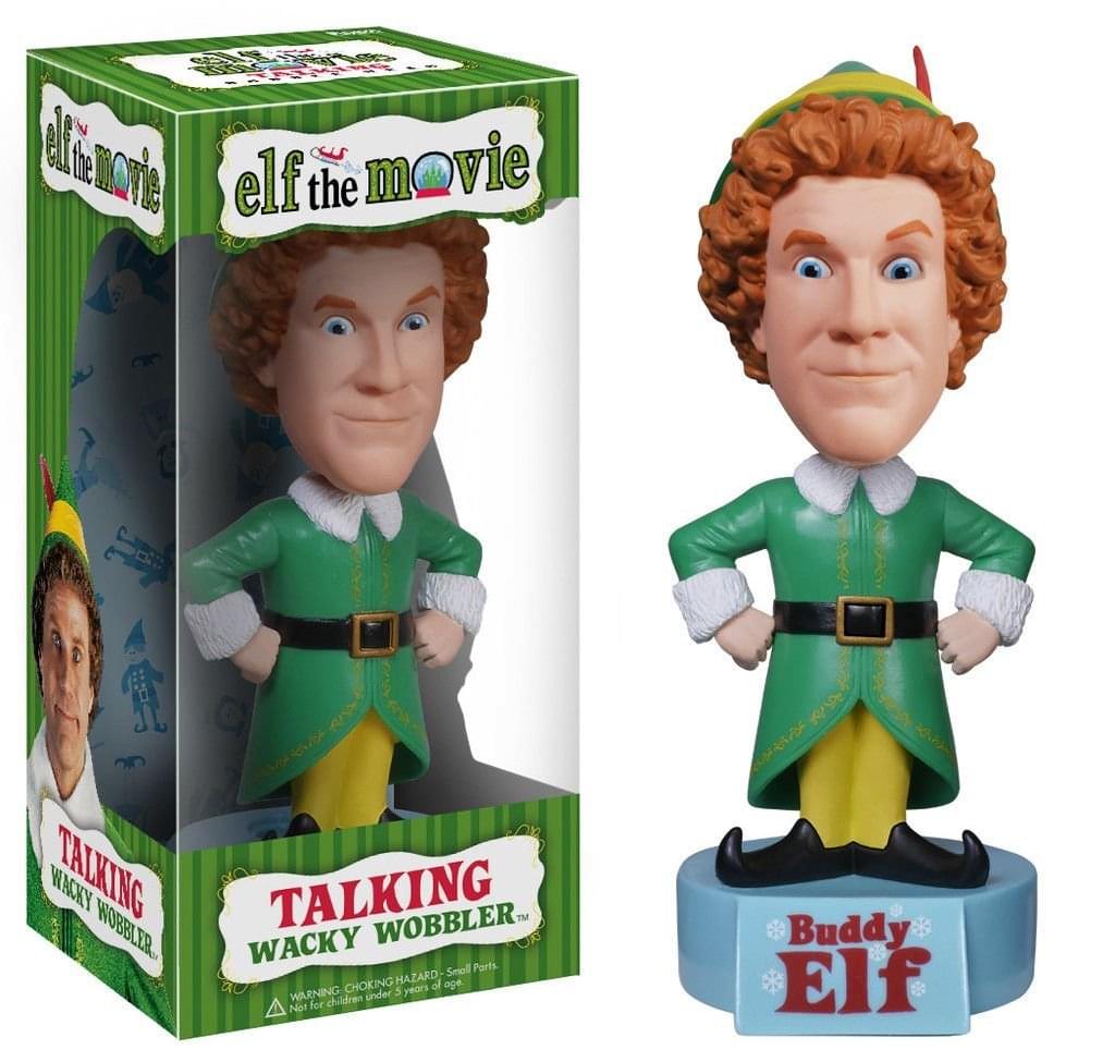 Elf The Movie Funko Buddy Talking Wacky Wobbler Bobble-Head