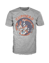 Cuphead Pop! Tees "Cuphead & Mugman vs The Devil" Men's T-Shirt
