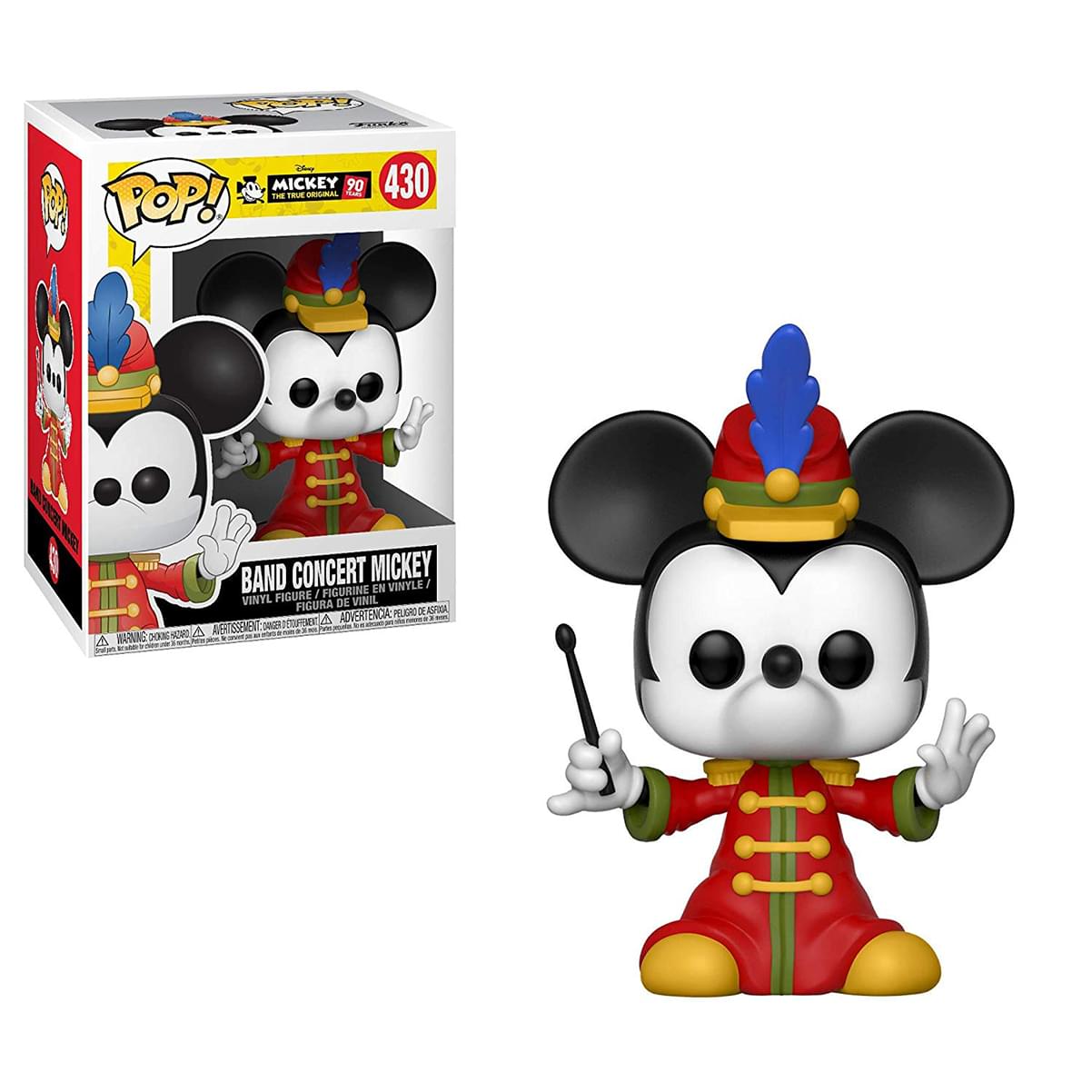 Disney Mickey's 90th Funko POP Vinyl Figure - Band Concert Mickey