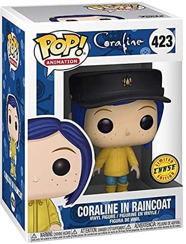 Coraline Funko POP Vinyl Figure | Coraline in Raincoat | Chase Figure