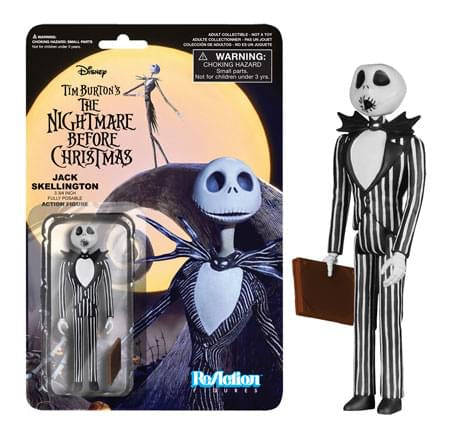 Nightmare Before Christmas Variant 2 Surprise Face Jack ReAction Figure