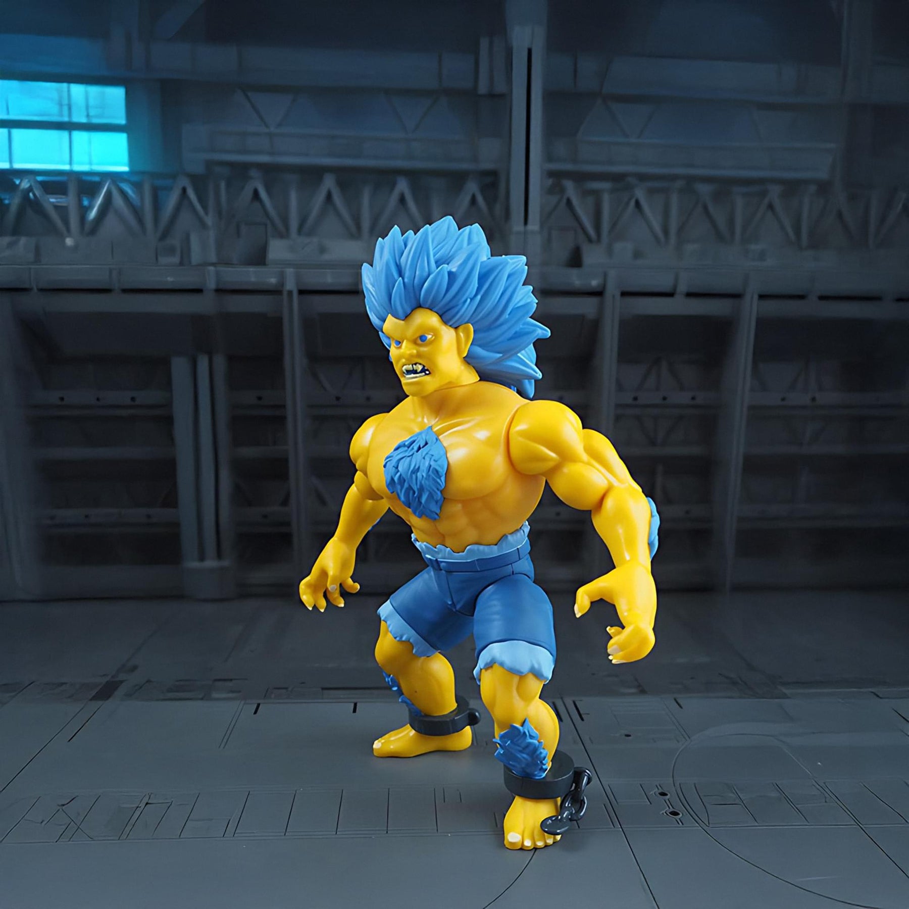Savage World Street Fighter Funko Vinyl Figure | Blanka Yellow (Chase Figure)