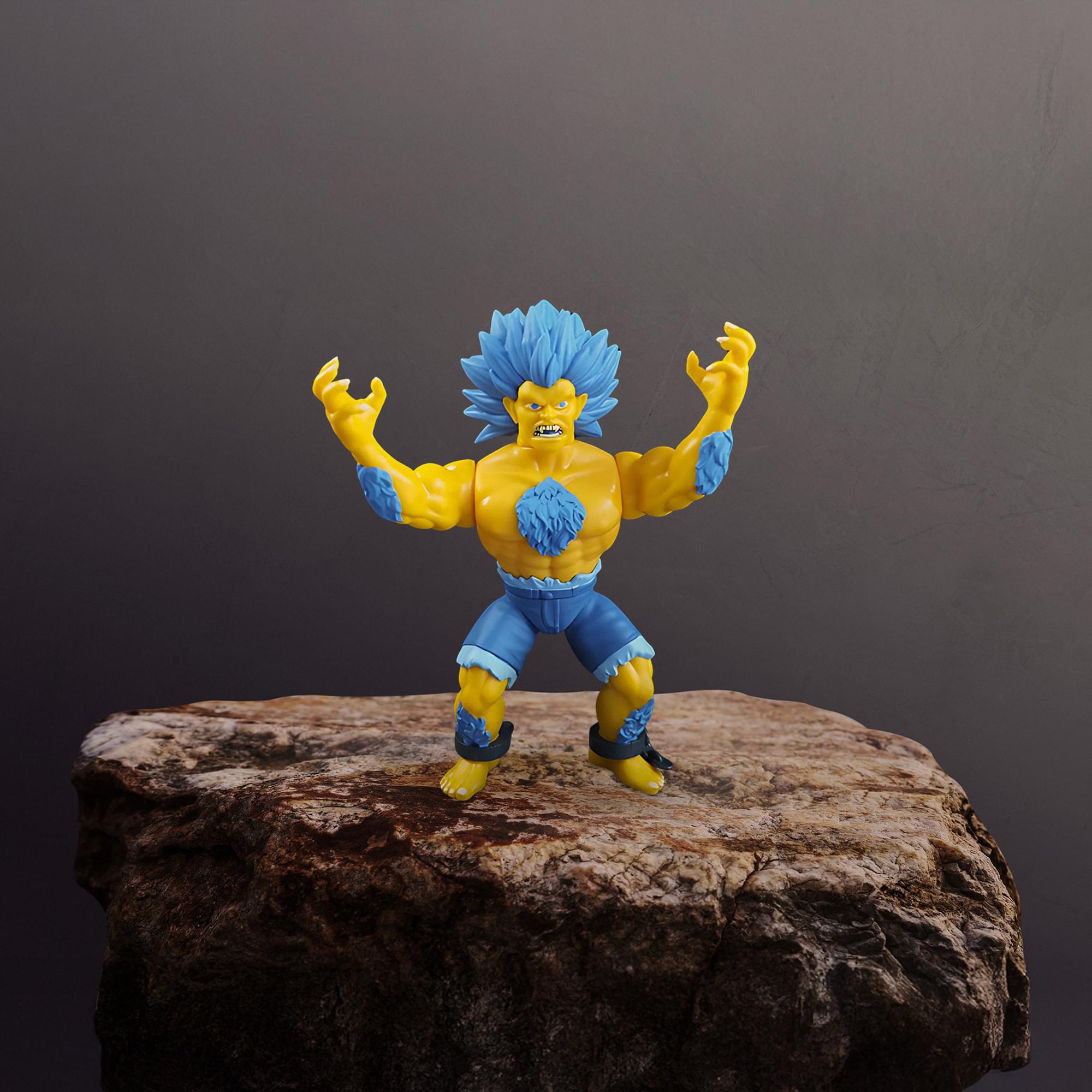 Savage World Street Fighter Funko Vinyl Figure | Blanka Yellow (Chase Figure)