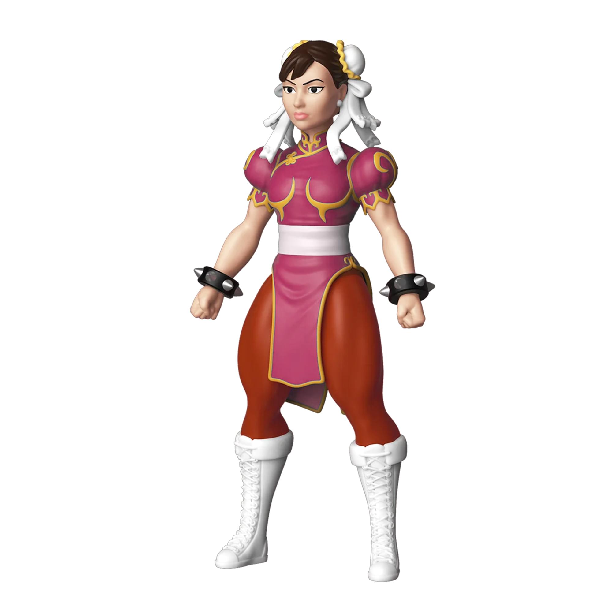 Savage World Street Fighter Funko Vinyl Figure | Chun Li Pink Dress (Chase Figure)