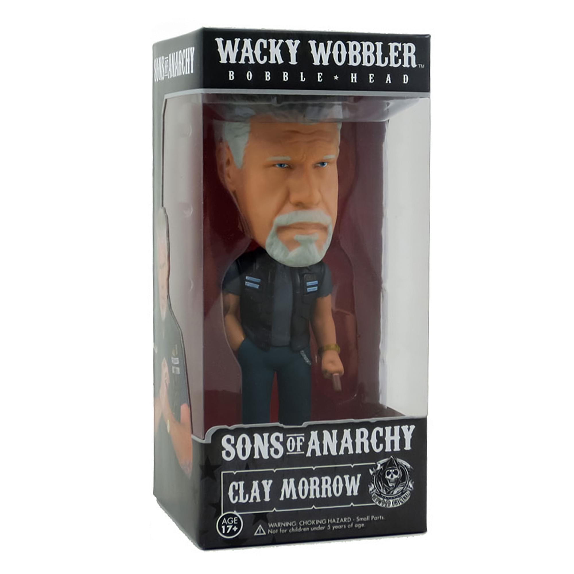 Funko Sons Of Anarchy Clay Morrow Wacky Wobbler Bobble Head