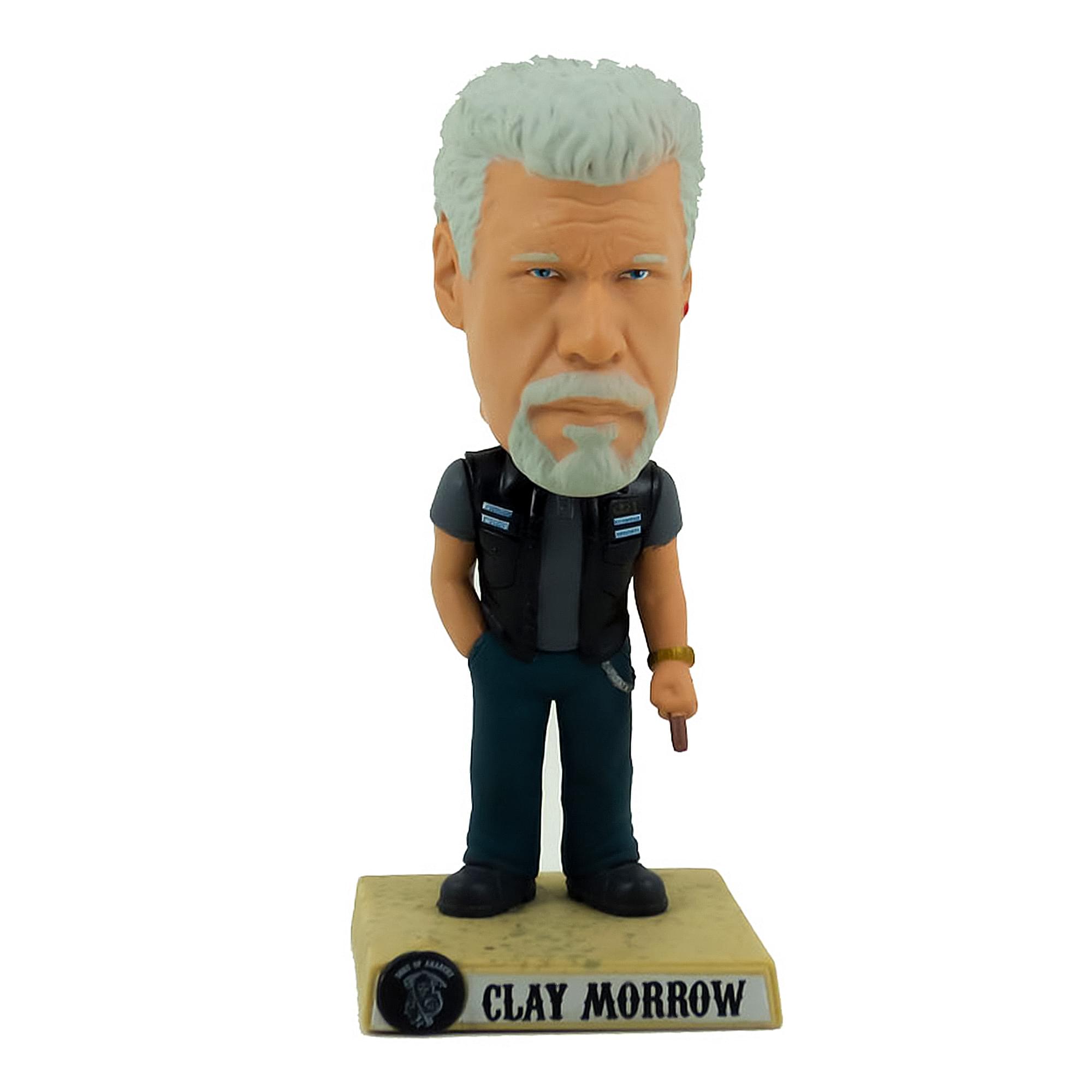 Funko Sons Of Anarchy Clay Morrow Wacky Wobbler Bobble Head
