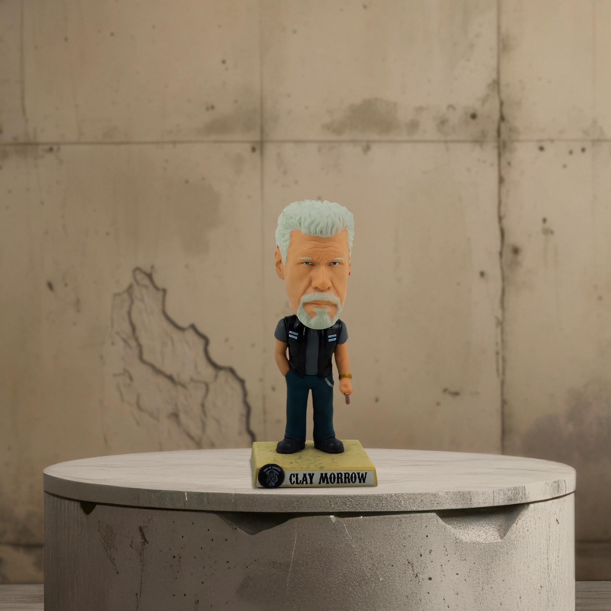 Funko Sons Of Anarchy Clay Morrow Wacky Wobbler Bobble Head