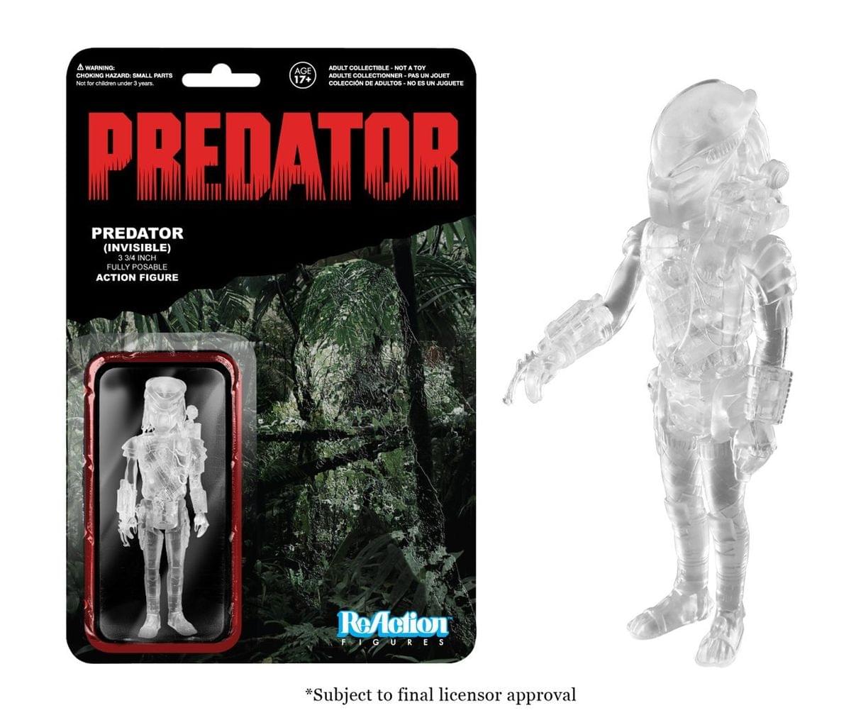 Funko ReAction Predator Invisible Predator Action Figure