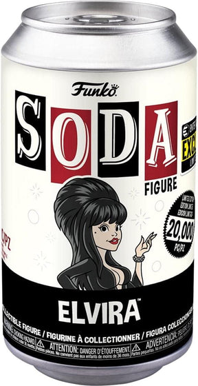Elvira Funko Vinyl Soda Figure