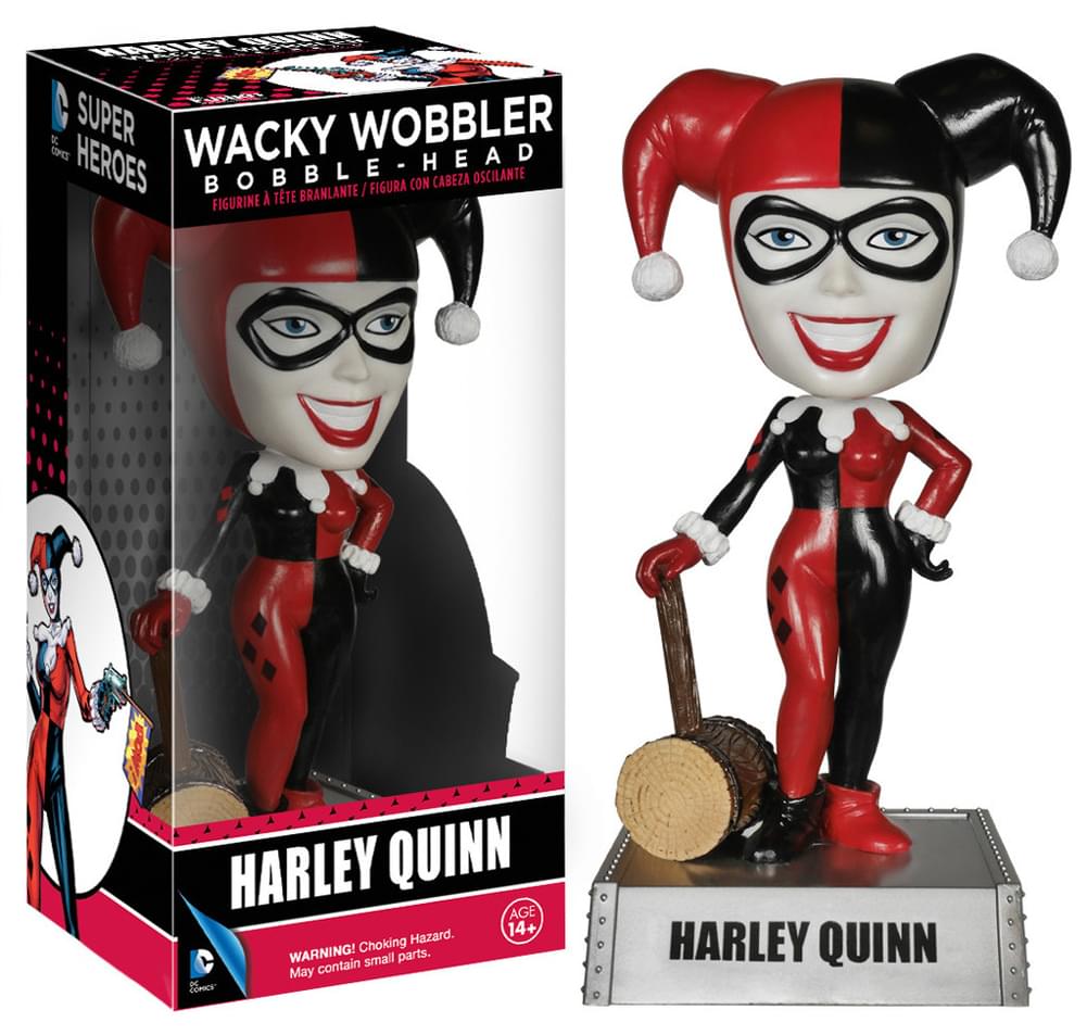 Funko DC Comics Harley Quinn Wacky Wobbler Bobble Head