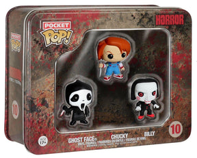 Pocket POP Horror Mini Figure Set: Ghostface, Chucky, Billy